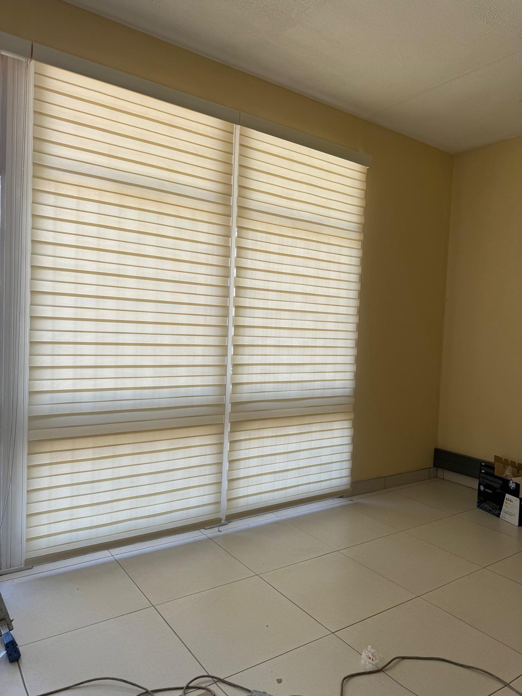 Zebra blinds corner — MoHSS head office